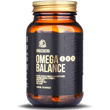 GRASSBERG Omega 3-6-9 Balance 1000 mg  60 Caps - Feel You