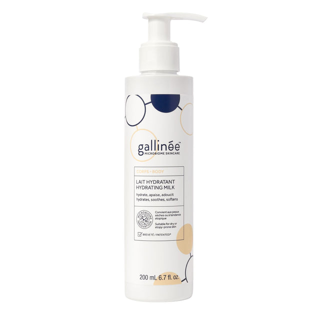 Gallinee, Body Care, Prebiotics & Probiotics & Postbiotics, Hydrating, Body Milk, Daily, 200 ml *Tester - Feel You