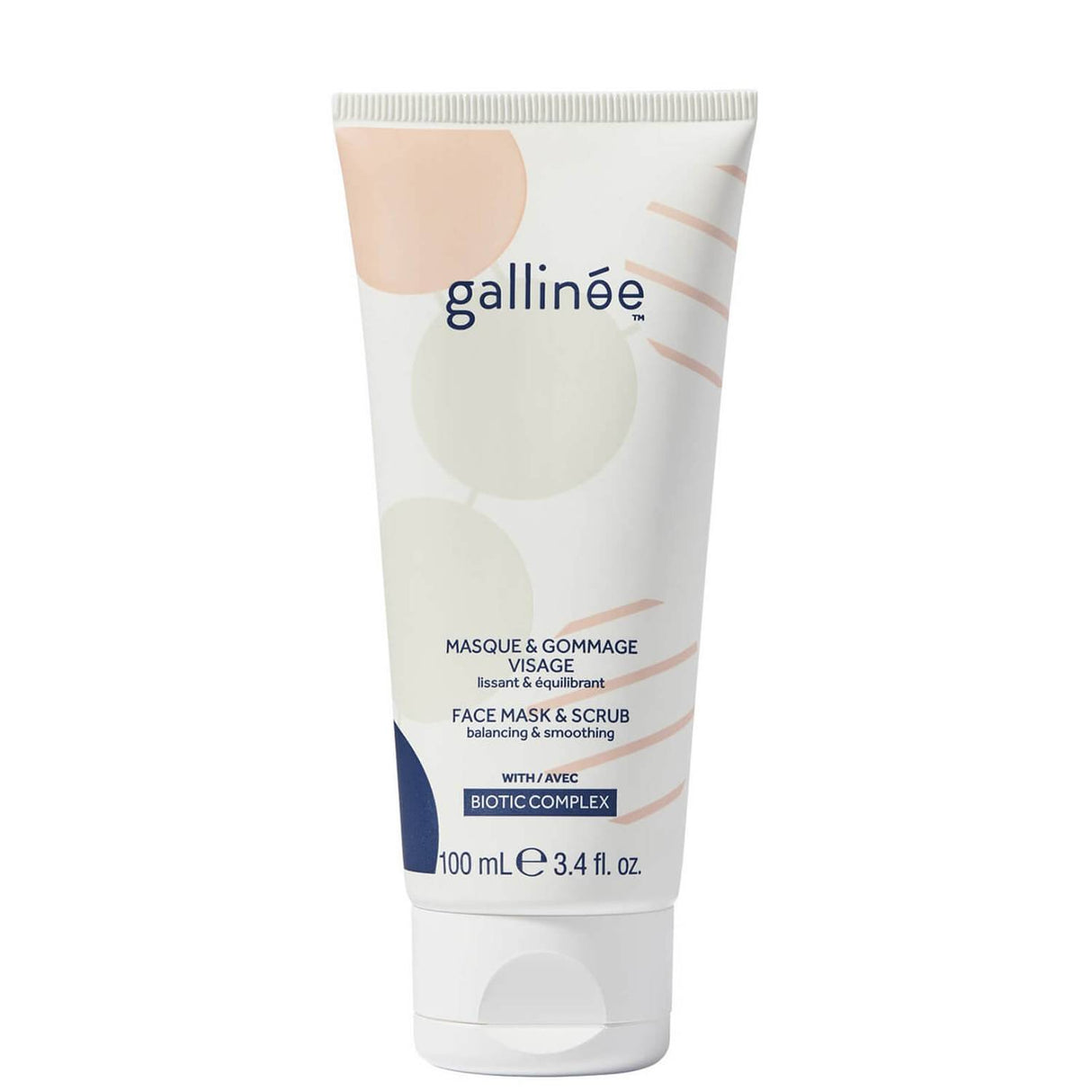 Gallinee, Microbiome Skincare, Biotic Complex, Smoothing, Scrub Mask, For Face, 100 ml *Tester - Feel You
