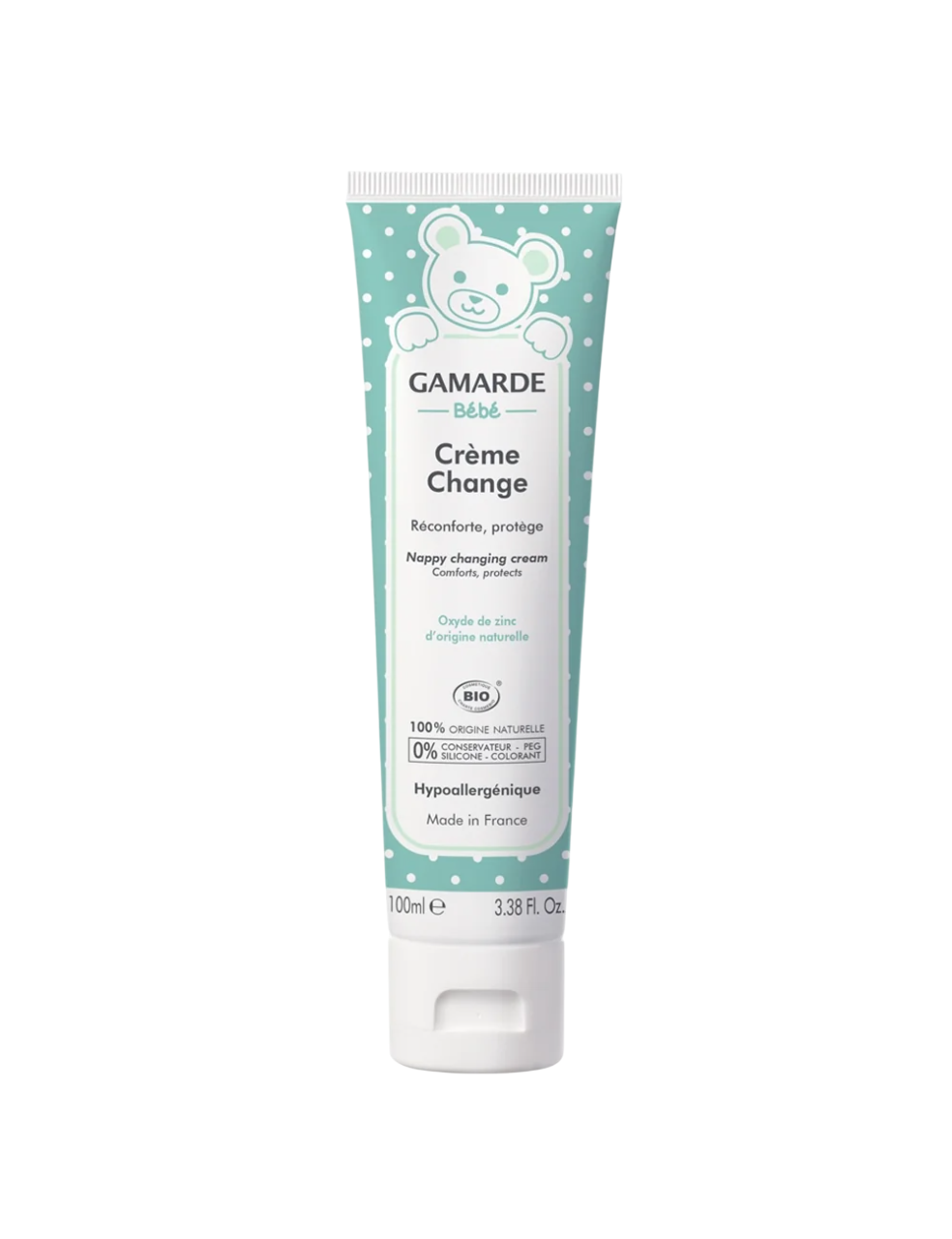 Gamarde, Baby, Anti-Irritation, Body Cream, At each diaper change, 100 g - Feel You