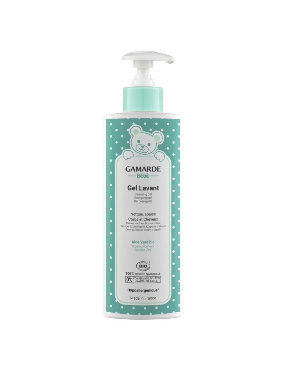 Gamarde, Baby, Bio, Hydrates, Shower Gel, Body & Hair, 400 ml - Feel You