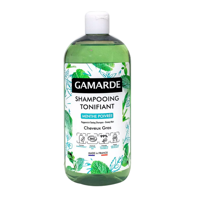 Gamarde, Bio, Mint, Hair Shampoo, Toning, 500 ml - Feel You