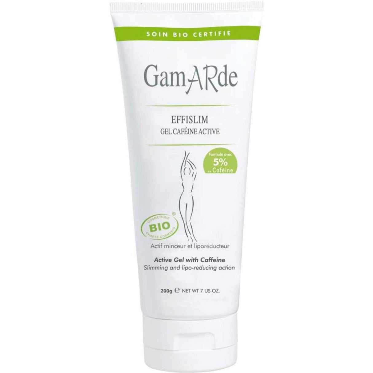 Gamarde, Effislim, Caffeine 5%, Anti-Cellulite, Body Gel, Body, 200 ml - Feel You