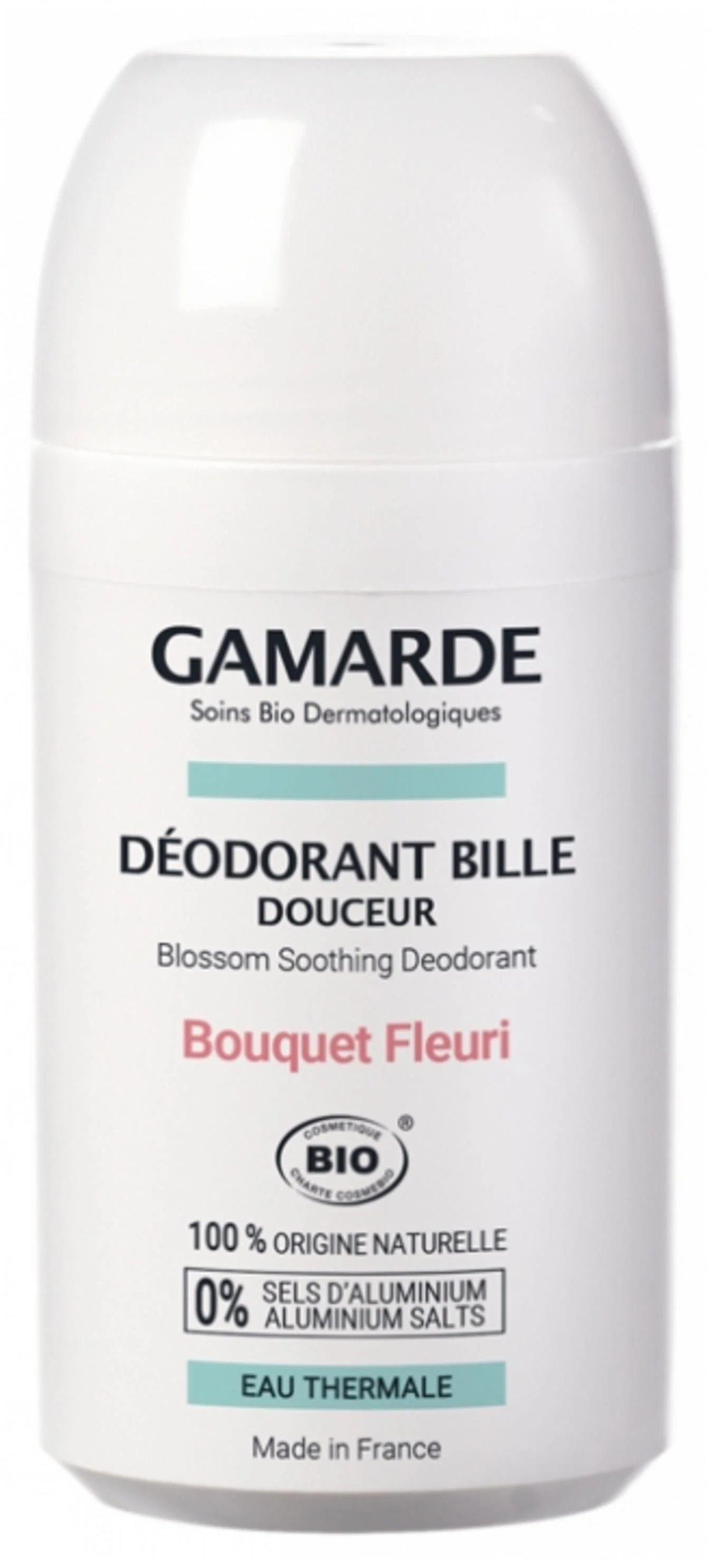 Gamarde, Gamarde, Bio, Anti-Perspirant, Floral, Deodorant Roll-On, For Women, 50 ml - Feel You