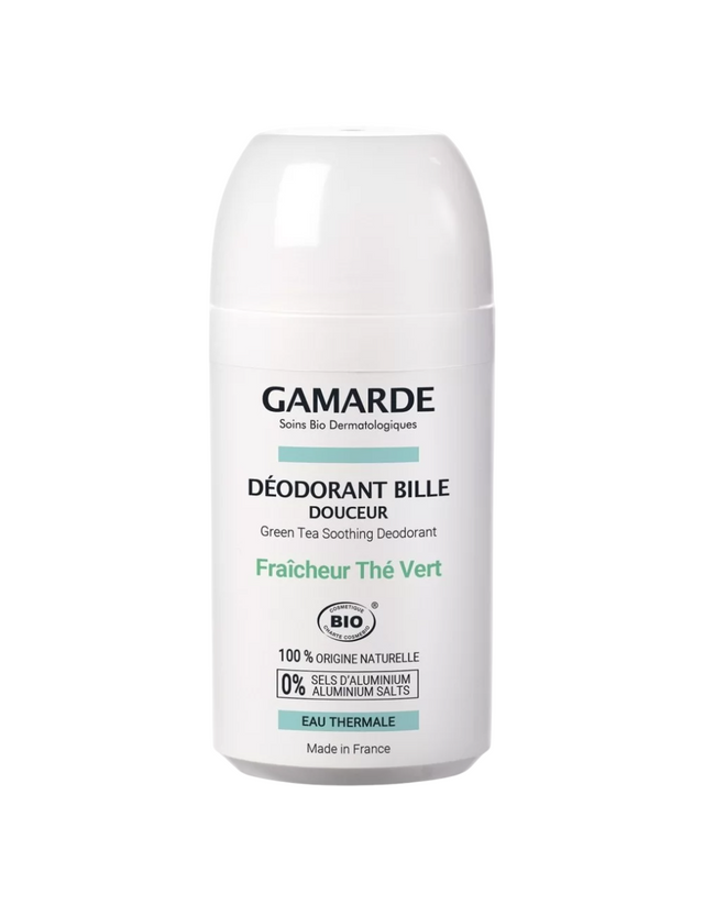 Gamarde, Gamarde, Bio, Anti-Perspirant, Green Tea, Deodorant Roll-On, For Women, 50 ml - Feel You
