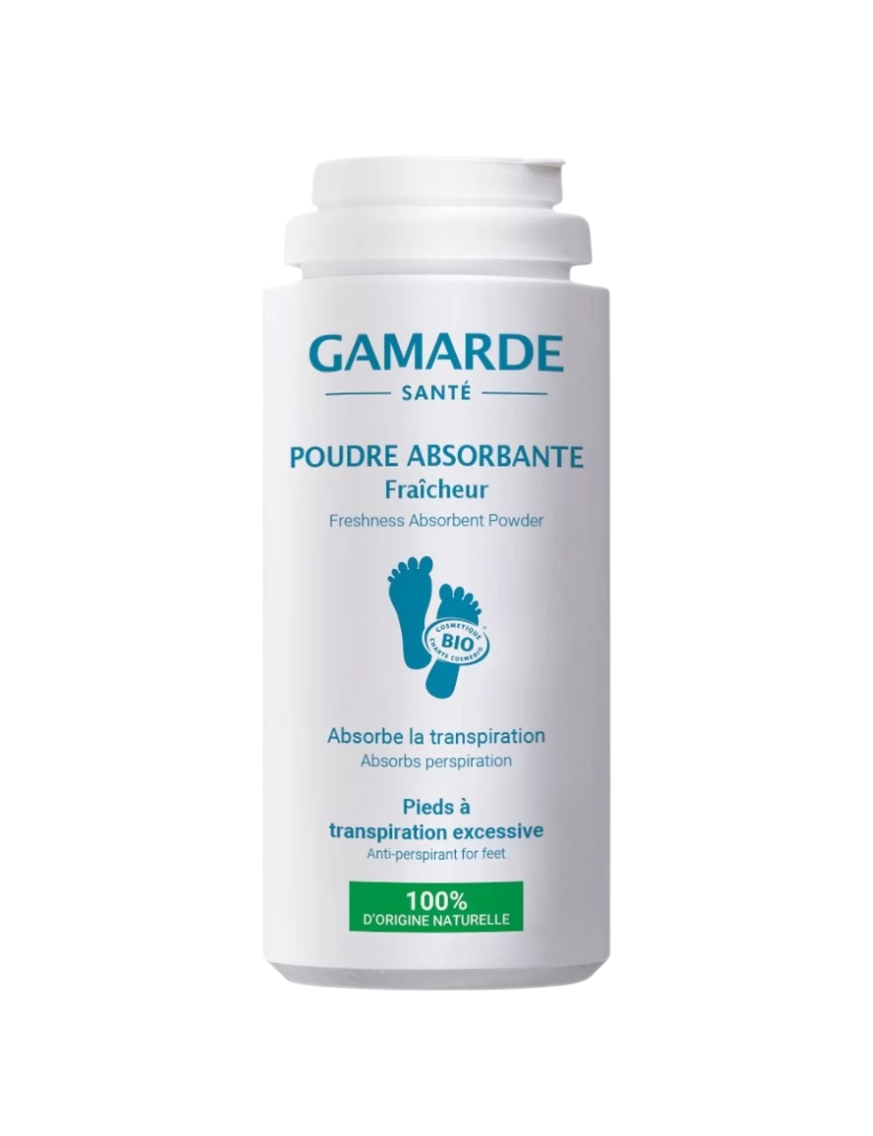 Gamarde, Gamarde, Bio, Anti-Sweat, Foot Powder, 35 g - Feel You