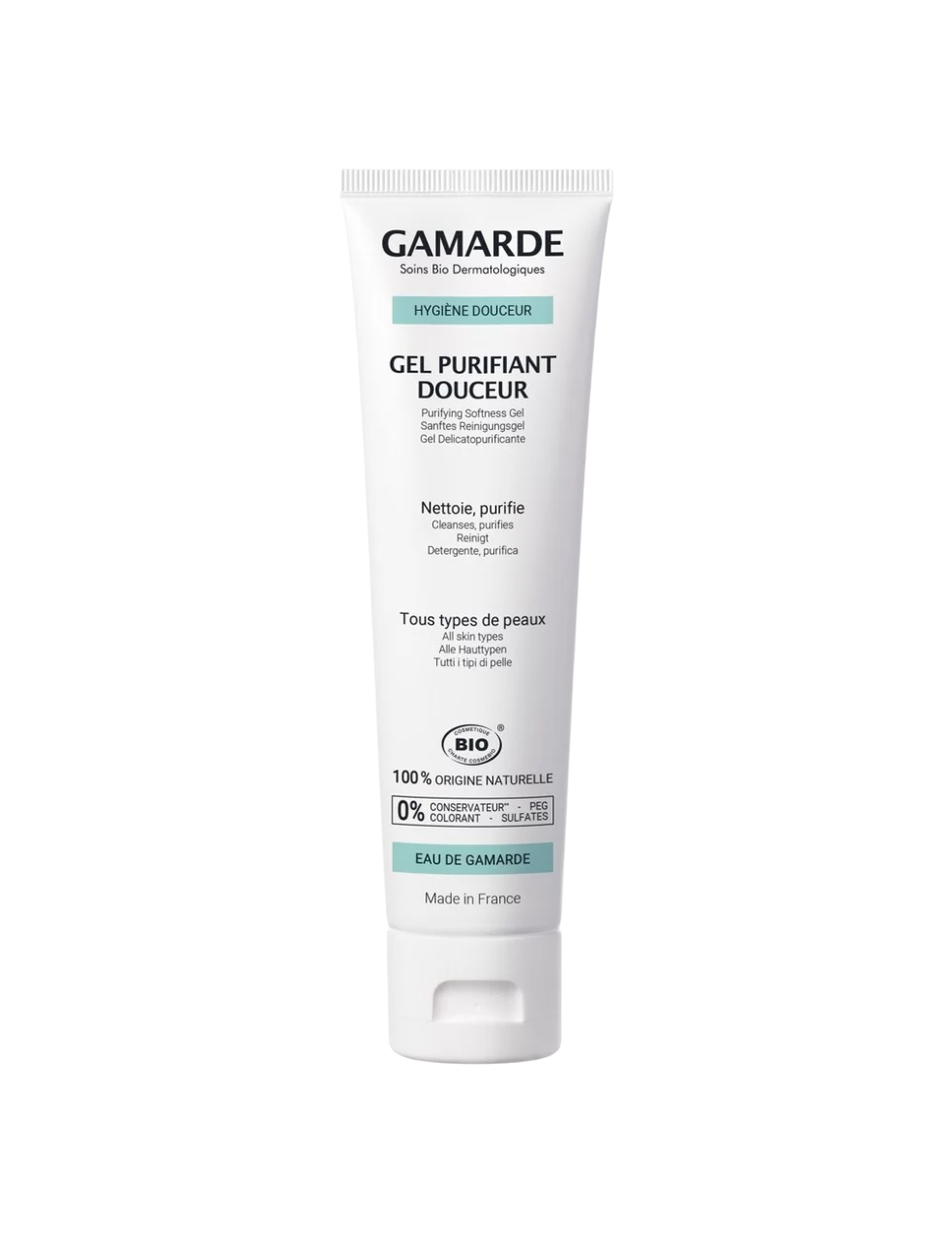 Gamarde, Gamarde, Bio, Purifying, Cleansing Gel, Face, 100 ml - Feel You