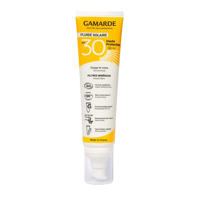 Gamarde, Gamarde, Bio, Sun Protection, Sunscreen Cream, Body, SPF30, 100 ml - Feel You