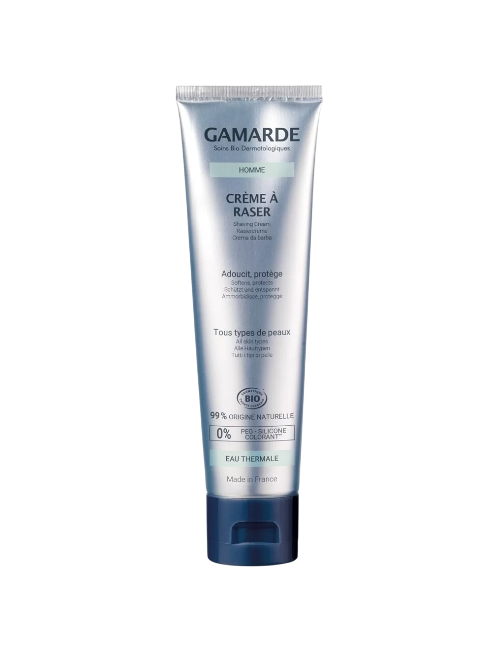 Gamarde, Men, Hydrating, Shaving Cream, 100 ml - Feel You