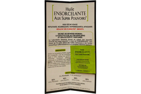 Garancia, Huile Ensorcelante Aux Super Pouvoirs, Botanical Extracts, Soothing/Hydrating & Nourishing, Day & Night, Oil, For Face & Body, 1 ml *Sample - Feel You