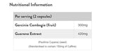 Garcinia Cambogia and Guarana - 60 капсули - Feel You