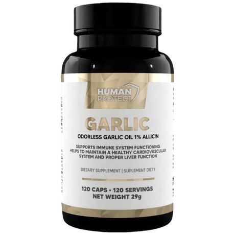 Garlic 15 mg | with 1% Allicin - 120 капсули - Feel You
