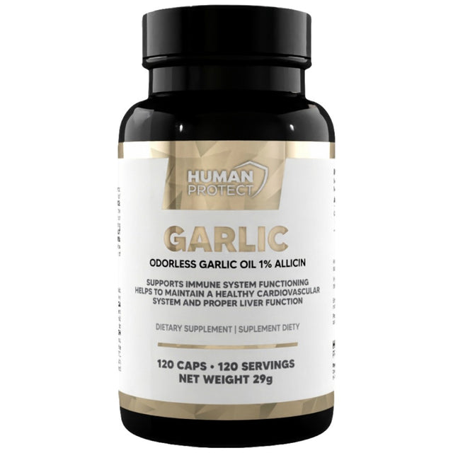 Garlic 15 mg | with 1% Allicin - 120 капсули - Feel You