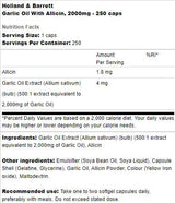 Garlic Oil With Allicin 2000 mg - 250 капсули - Feel You