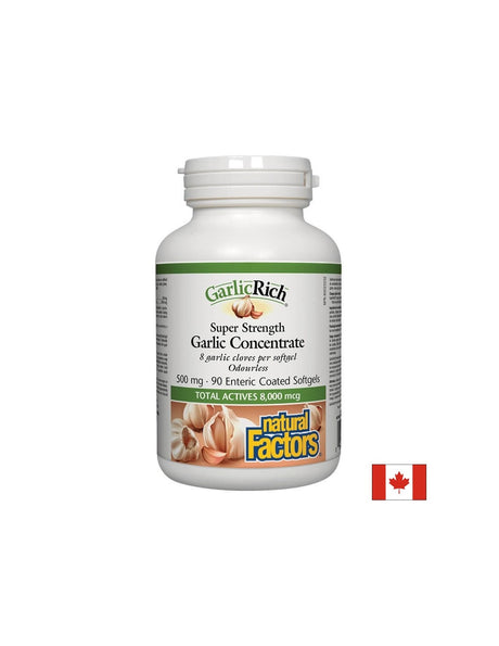 GarlicRich® | Super Strenght Garlic Concentrate - 90 Гел капсули - Feel You