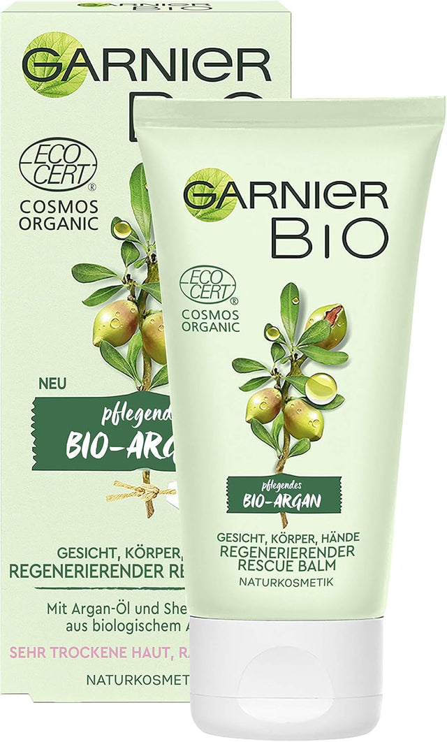Garnier, Bio - Argan Nutriente, Argan Oil, Body Balm, Face, Body, Hands, 50 ml - Feel You
