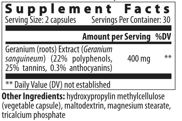 Geranium - 60 капсули - Feel You