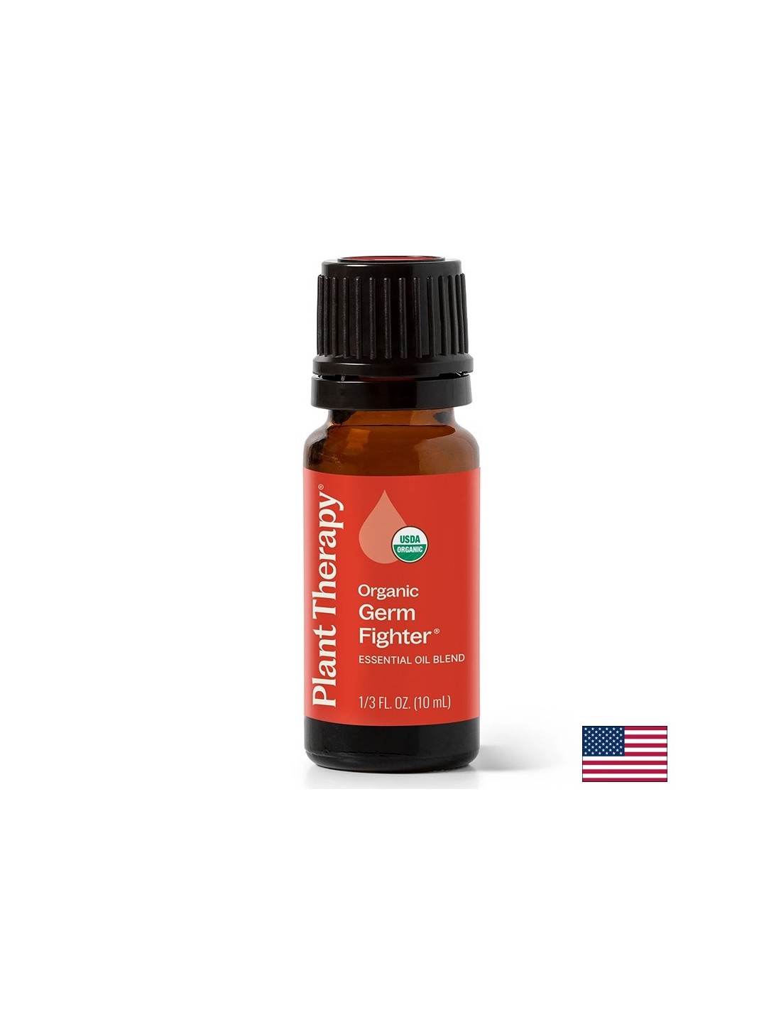 Germ Fighter Organic етерични масла – Антибактериално действие, 10 ml етерично масло - Feel You