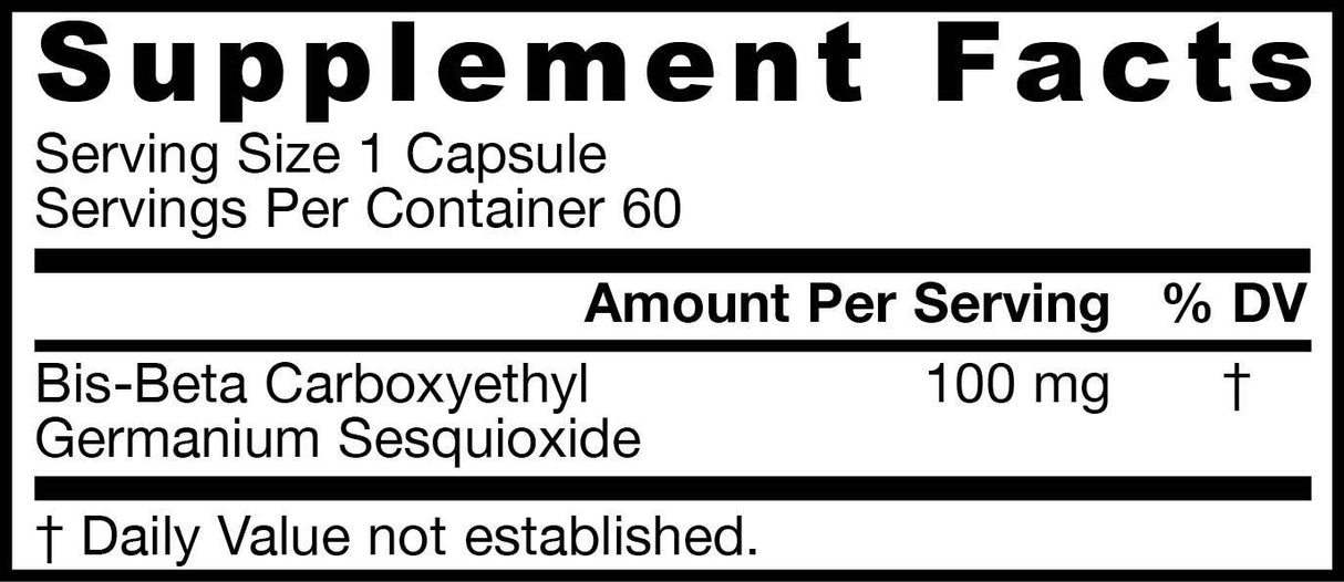 Germanium GE-132 100 mg 60 капсули - Feel You