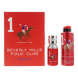 Gift Set Beverly Hills Polo Club: 1982 - Sport 1, Eau De Toilette, For Men, 50 ml + 1982 - Sport 1, Anti-Perspirant, Deodorant Spray, For Men, 175 ml - Feel You