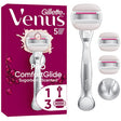 Gillette - ComfortGlide Sugarberry strojek - Holicí strojek + 3 hlavice - Feel You