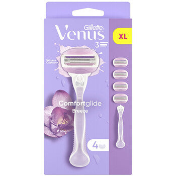 Gillette - Venus Comfortglide Breeze - Holicí strojek + 4 hlavice - Feel You