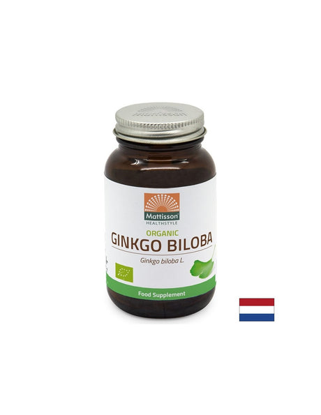 Памет и концентрация Гинко Билоба (Ginkgo Biloba Organic) 250 mg х 60 капсули - Feel You