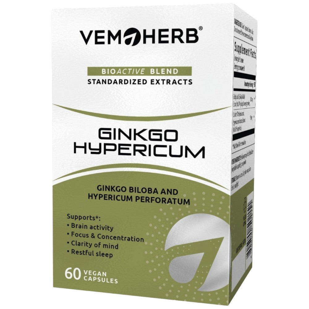 Ginkgo Hypericum - 60 капсули - Feel You