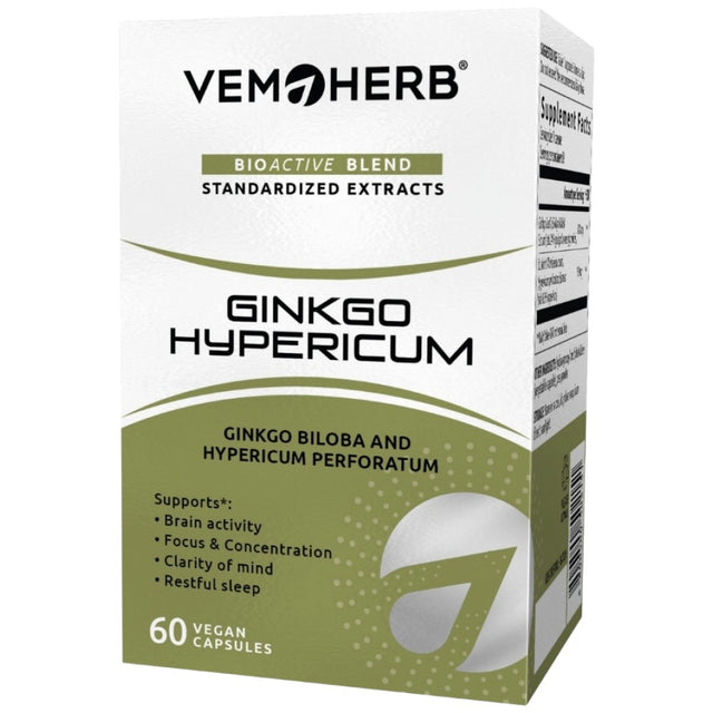 Ginkgo Hypericum - 60 капсули - Feel You