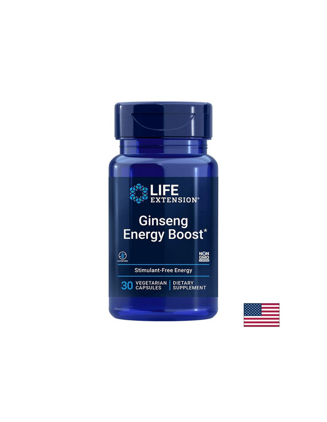 Ginseng Energy Boost / Антистрес формула и енергия, 30 капсули - Feel You