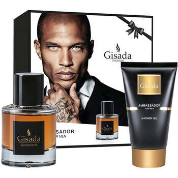 Gisada - Ambassador Men Gift Set EDP 50 ml and Shower Gel 100 ml - 50ml - Feel You