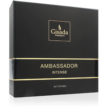 Gisada - Gisada Ambassador Intense Gift Set EDP 50 ml and shower gel 100 ml - 50ml - Feel You