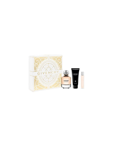 Givenchy L'interdit Eau Parfum 80ml Leche Corporal 75ml Spray Viaje 12,5 - Feel You