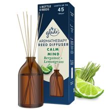 Glade - Aromatherapy Reed Calm Mind Diffuser - Vonné tyčinky s vůní bergamotu a citronové trávy - 80ml - Feel You