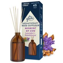 Glade - Aromatherapy Reed Moment of Zen Diffuzer - Vonné tyčinky s vůní levandule a santalového dřeva - 80ml - Feel You