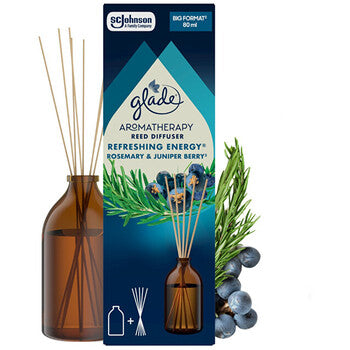 Glade - Aromatherapy Reeds Refreshing Energy - Tyčinkový difuzér - 80ml - Feel You