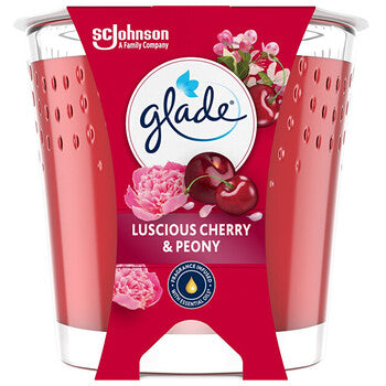 Glade - Luscious Cherry & Peony Candle - Vonná svíčka - 70.0g - Feel You
