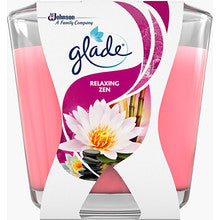 Glade - Relaxing Zen Candle ( Japonská Zahrada ) - Vonná svíčka - 70.0g
