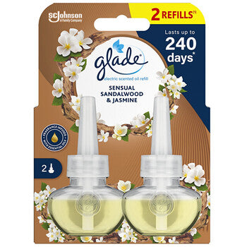 Glade - Sandalwood & Jasmine Duo - Sada náplní do elektrického osvěžovače vzduchu - 20ml - Feel You