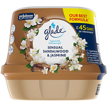Glade - Sensual Sandalwood & Jasmine Gel - Vonný gel do koupelny - 180.0g - Feel You