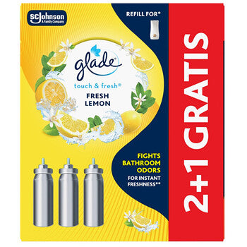 Glade - Touch & Fresh Fresh Lemon 2+1 - Sada náplní do osvěžovače vzduchu - Feel You