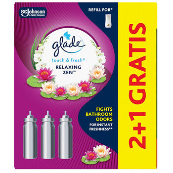 Glade - Touch & Fresh Relaxing Zen 2+1 - Sada náplní do osvěžovače vzduchu - Feel You