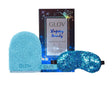 Glov Sleeping Beauty Set Glov: Sleeping Beauty, Sleep Mask, Blue + Sleeping Beauty, Textile Makeup Remover Glove, Bouncy Blue - Feel You