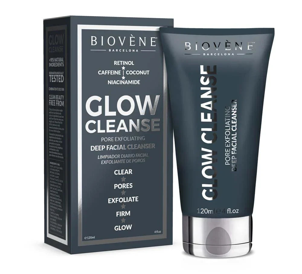 Glow Cleanse – Дълбоко почистващ ексфолиращ гел за лице с ретинол 120 мл - Feel You
