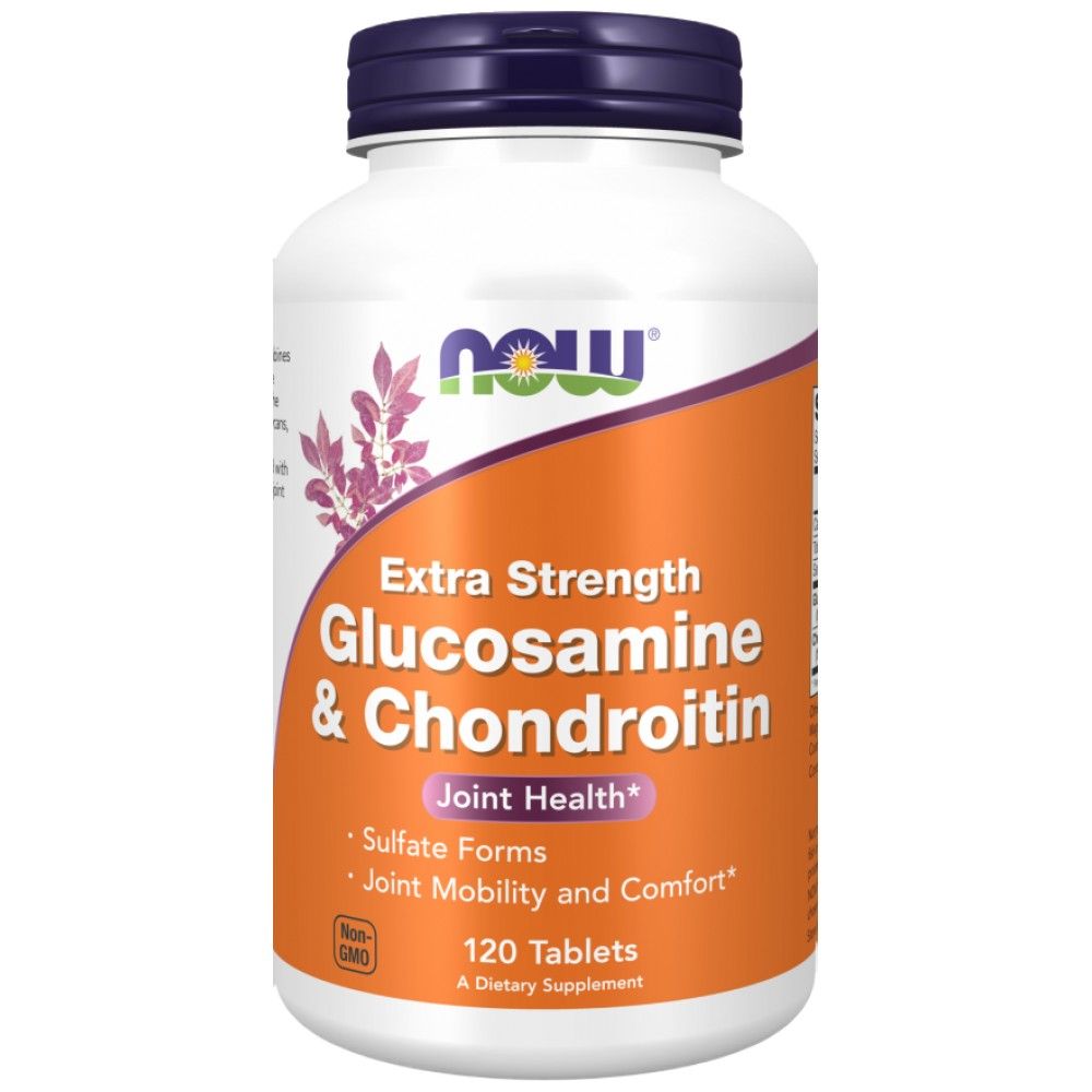 Glucosamine & Chondroitin / Extra Strength - 120 Таблетки - Feel You