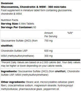 Glucosamine, Chondroitin & MSM | Mini Tablets - 360 Таблетки - Feel You