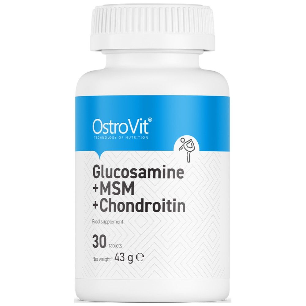 Glucosamine + MSM + Chondroitin - 30 Таблетки - Feel You