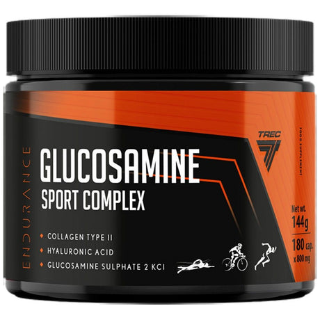 Glucosamine Sport Complex | with Hyaluronic Acid & Collagen Type II - 180 капсули - Feel You