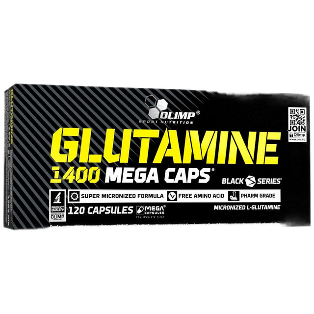 Glutamine Mega Caps 1400 - 120 капсули - Feel You
