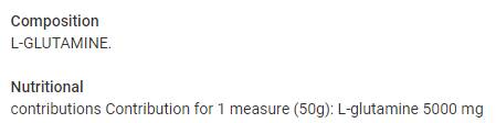 Glutamine Pro Zero | 100% Pure - 500 грама - Feel You